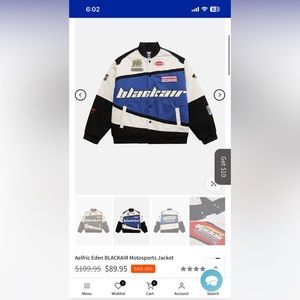 Aelfric Eden motorcycle jacket brand new